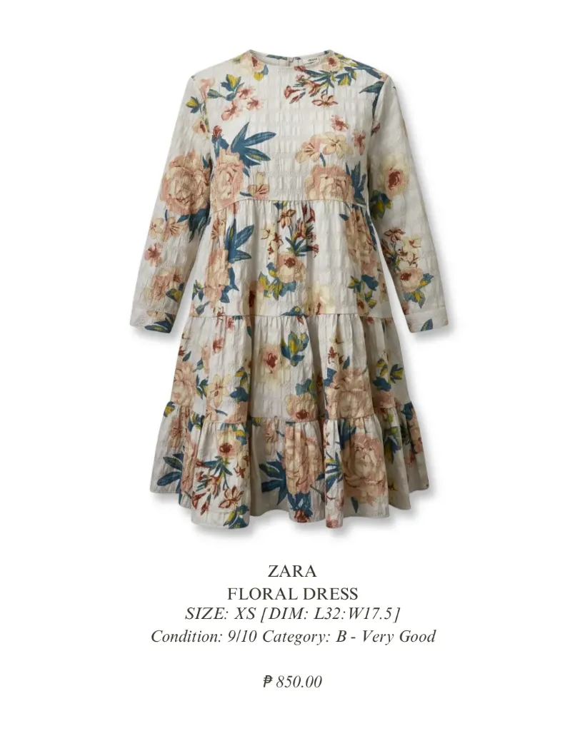 ZARA - Floral Dress