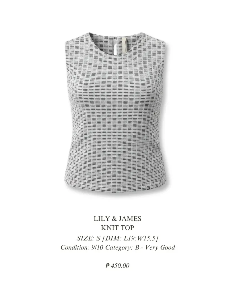 Lily & James - Cream Top