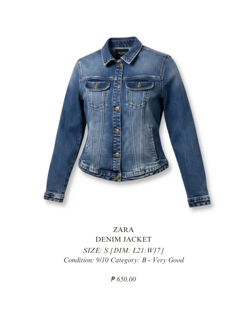 ZARA - Denim Jacket