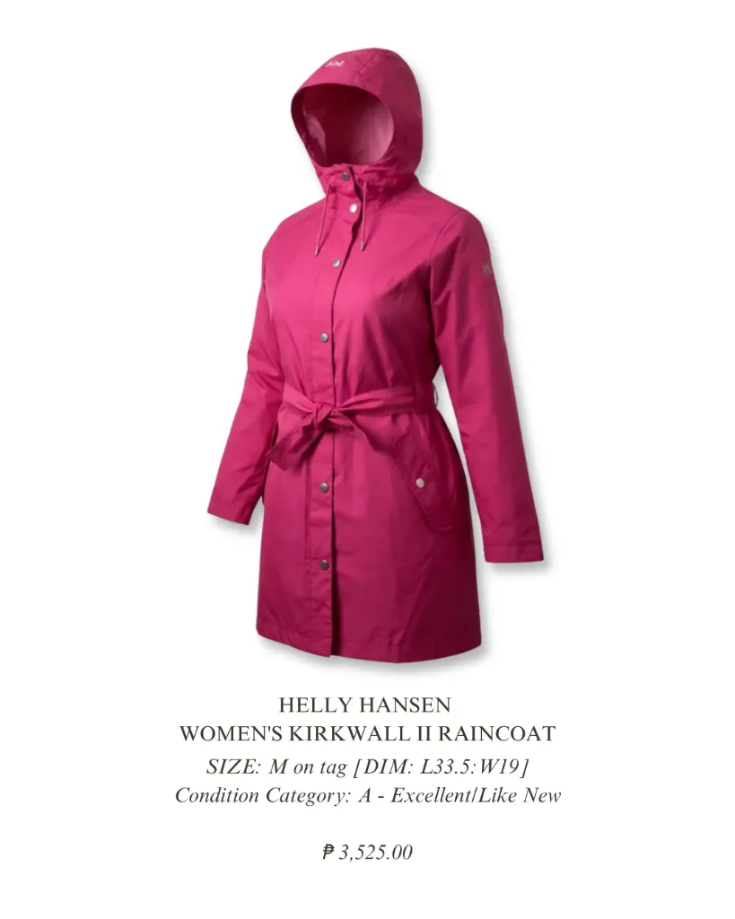 Helly Hansen Women's Kirkwall II Raincoat